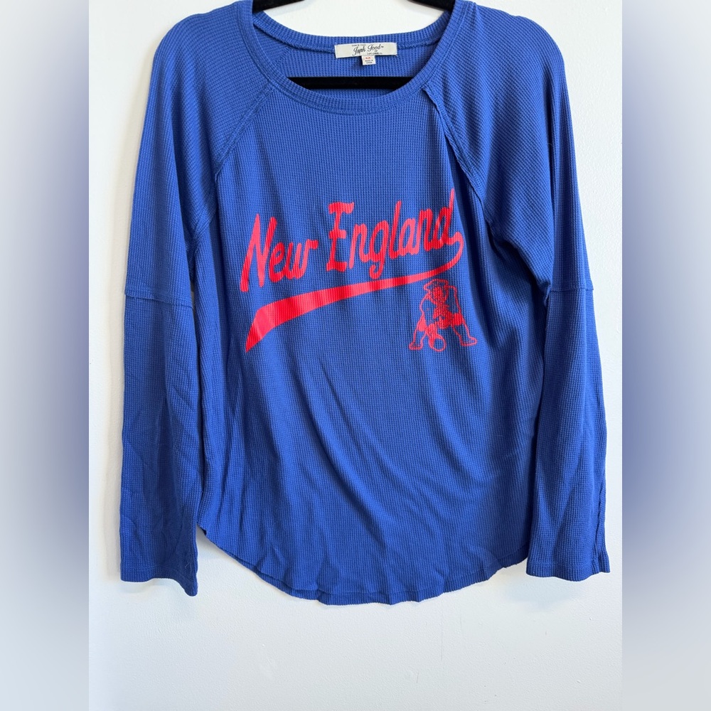 New England Patriots Junk Food Clothing Thermal Top Size Medium